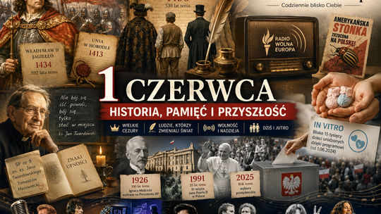 1 czerwca w historii: od Jagiełły po in vitro, od Radia Wolna Europa po Rolling Stonesów