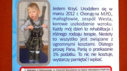 1% dla Krzysia