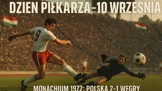 10 września – Dzień Piłkarza. Pamięć o złocie z Monachium i o emocjach, które wychowały pokolenia
