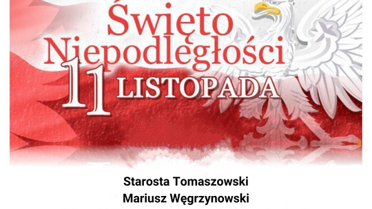 11 Listopada w Tomaszowie. Jak obchodzić będziemy Święto Niepodległości