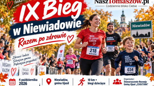 130 miejsc na starcie. Niewiadów znów pobiegnie „Razem po zdrowie”