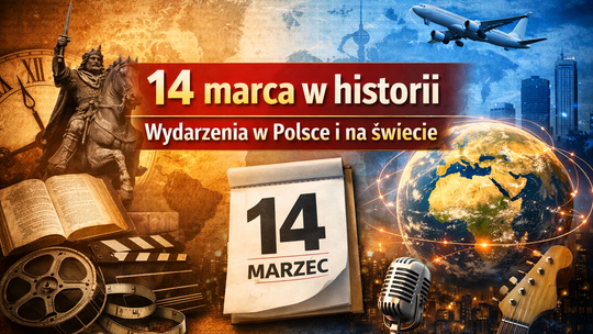 14 marca 2026 – kalendarium wydarzeń w Polsce i na świecie