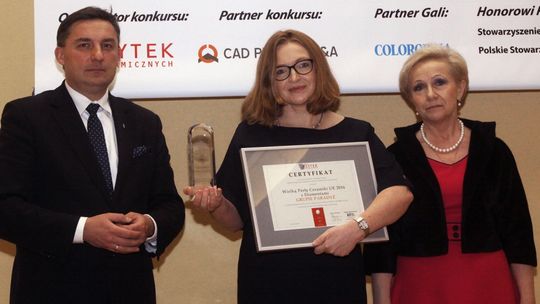 14 Pereł Ceramiki UE 2016 dla Grupy Paradyż