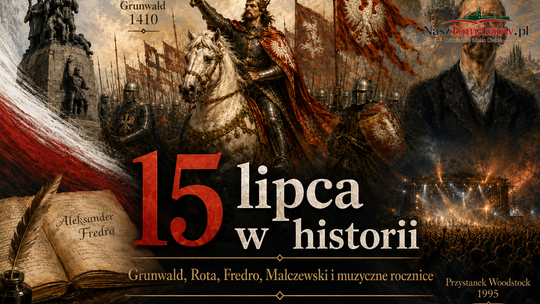 15 lipca w kraju i na świecie. Grunwald, „Rota”, epidemia ospy i muzyka, która zmieniała epoki