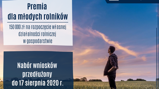  150 tys. zł premii dla młodego rolnika – nabór wniosków przedłużony