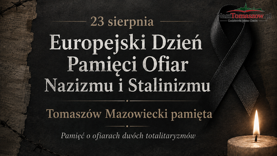 23 sierpnia. Dwa totalitaryzmy, miliony ofiar. Tomaszów też ma swoją pamięć