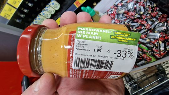 259 przeterminowanych produktów w 1,5 godziny w tomaszowskim Kauflandzie