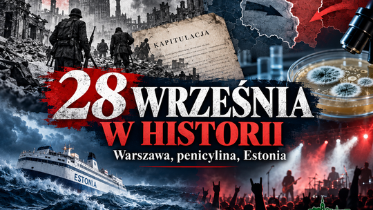 28 września w historii. Warszawa kapituluje, Stalin i Hitler dzielą Polskę, Fleming otwiera erę antybiotyków