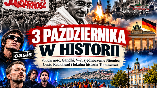 3 października w historii. Solidarność zatrzymała kraj, Niemcy odzyskały jedność, a V-2 otworzyła epokę rakiet