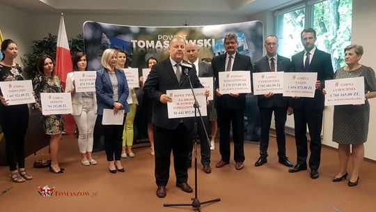 30 milionów na drogi w powiecie tomaszowskim