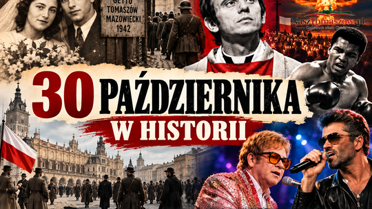 30 października w historii: ostatni ślub w tomaszowskim getcie, śmierć księdza Popiełuszki i „Wojna światów”, która przestraszyła Amerykę