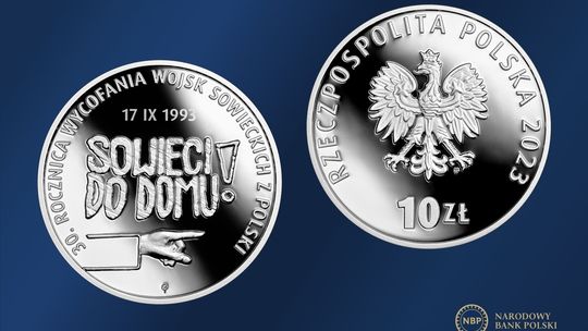 „30. rocznica wycofania wojsk sowieckich z Polski” nowa moneta kolekcjonerska NBP