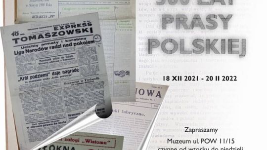 360 lat prasy polskiej. Zapraszamy do muzeum im. Antoniego hr. Ostrowskiego