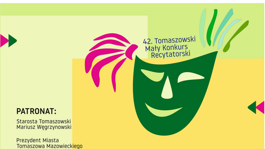 42. Tomaszowski Mały Konkurs Recytatorski – zgłoś swój udział