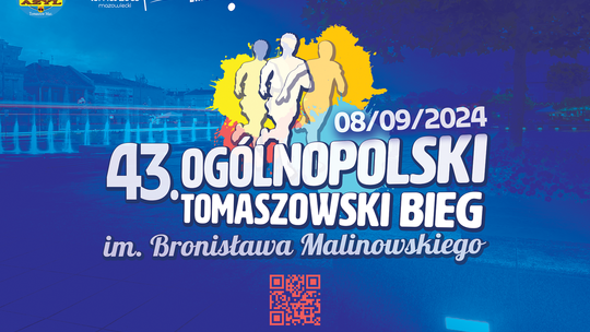 43. Ogólnopolski Tomaszowski Bieg im. Bronisława Malinowskiego (zapisy do 1 września)