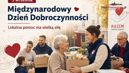 5 września przypada Międzynarodowy Dzień Dobroczynności. To okazja, by spojrzeć na siłę lokalnej pomocy
