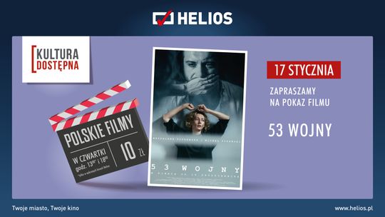 53 Wojny w cyklu Kultura Dostępna. Rozdajemy zaproszenia