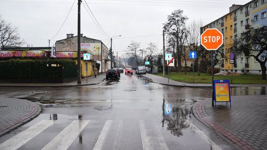 77 letni rowerzysta trafił do szpitala