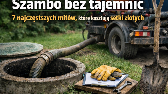 Szambo bez tajemnic – 7 najczęstszych mitów, które kosztują właścicieli domów setki złotych