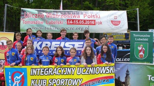 8 medali Ulicznych MP we wrotkarstwie szybkim dla Tomaszowa Mazowieckiego