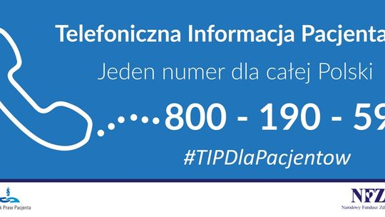 800 190 590 - Telefoniczna Informacja Pacjenta