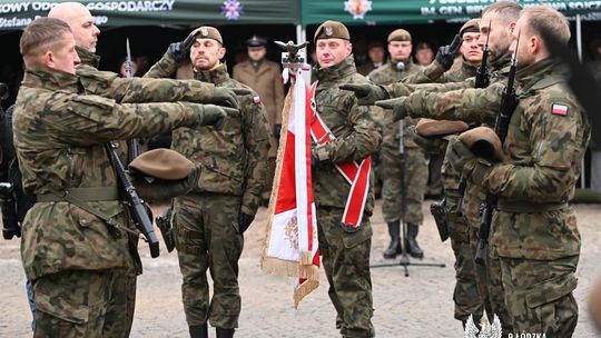 9 Łódzka Brygada Obrony Terytorialnej - uroczyste przekazanie dowodzenia i przysięga żołnierzy