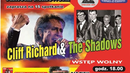 A. Malewski zaprasza:  CLIFF Richard &amp; The SHADOWS