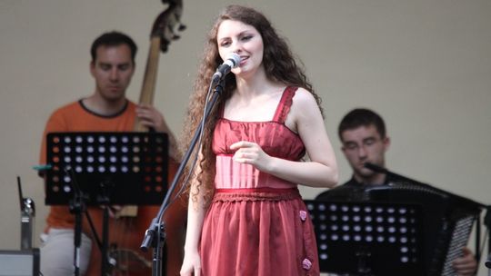 Aktorzy w parku