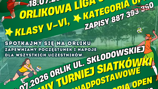 Aktywny Orlik w Opocznie. Letnie turnieje dla młodzieży i dorosłych