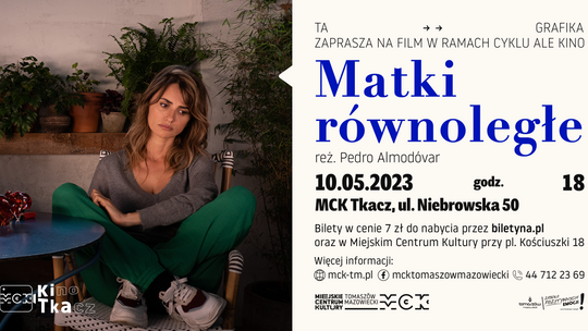 Ale Kino w MCK Tkacz – projekcja filmu „Matki równoległe”