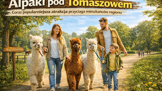 Alpaki pod Tomaszowem? Coraz popularniejsza atrakcja przyciąga mieszkańców regionu
