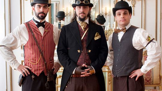 Alternatywne wesele w stylu steampunk
