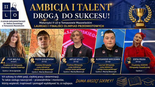 Ambicja i talent drogą do sukcesu