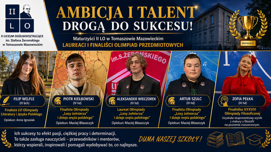 Ambicja i talent drogą do sukcesu