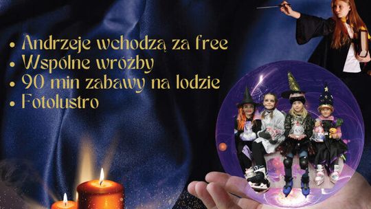 Andrzejkowa ślizgawka w Arenie