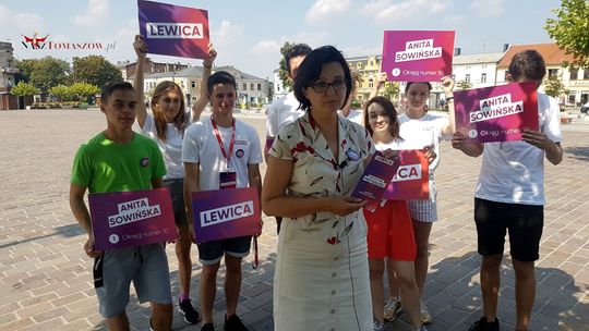 Anita Sowińska - jedynka na liście Zjednoczonej Lewicy