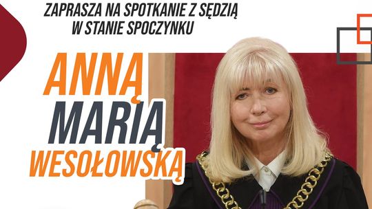 Anna Maria Wesołowska na spotkaniu w Rzeczycy