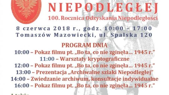 Archiwum Państwowe oddział w Tomaszowie Mazowieckim zaprasza na Międzynarodowy Dzień Archiwów