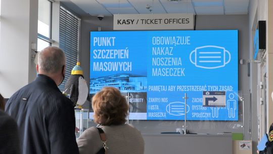 Arena perfekcyjnie przygotowana do masowych szczepień 