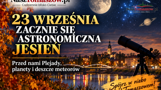 Astronomiczna jesień zacznie się 23 września. Przed nami Plejady, planety i deszcze meteorów