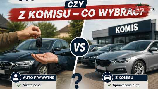 Auto prywatne czy z komisu — co wybrać?