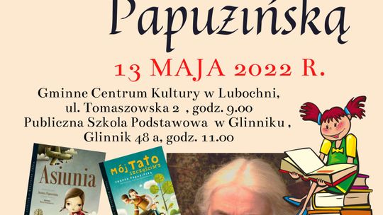 Autorka bestsellerowych książek dla dzieci odwiedzi Lubochnię!