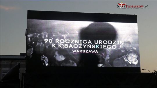 "Baczyński" na placu Kościuszki w 74. rocznicę wybuchu Powstania Warszawskiego