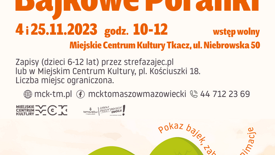 Bajkowe poranki w MCK