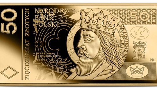 „Banknot o nominale 50 zł” nowa moneta kolekcjonerska NBP