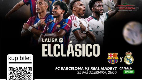 Barcelona kontra Real Madryt. El Clásico także w Tomaszowie! Kibice zasiądą w kinie
