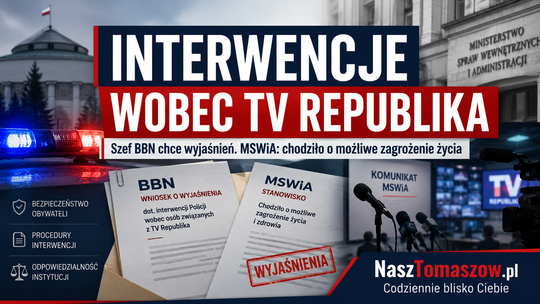 BBN pyta MSWiA o interwencje wobec osób związanych z TV Republika. Resort: chodziło o możliwe zagrożenie życia