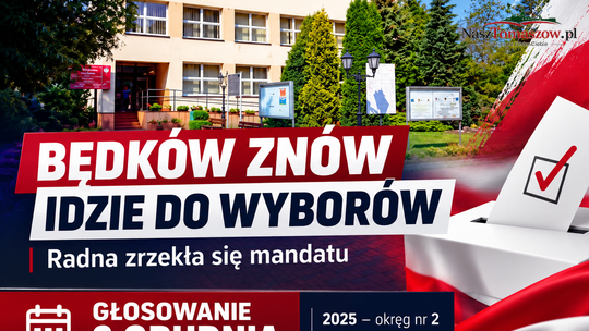 Będków znów pójdzie do urn. Radna zrzekła się mandatu, będą kolejne wybory uzupełniające