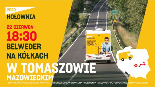 Belweder na Placu Kościuszki. Sztab Szymona Hołowni zaprasza