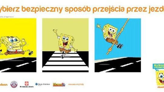 Bezpieczna droga z radami SpongeBoba